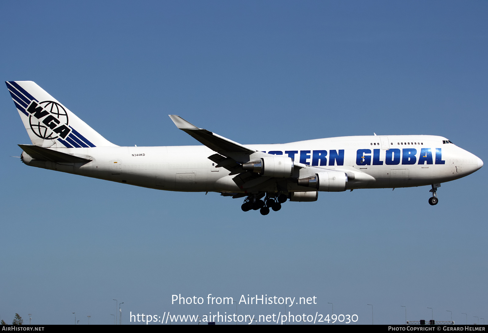 Aircraft Photo of N344KD | Boeing 747-446(BCF) | Western Global Airlines - WGA | AirHistory.net #249030