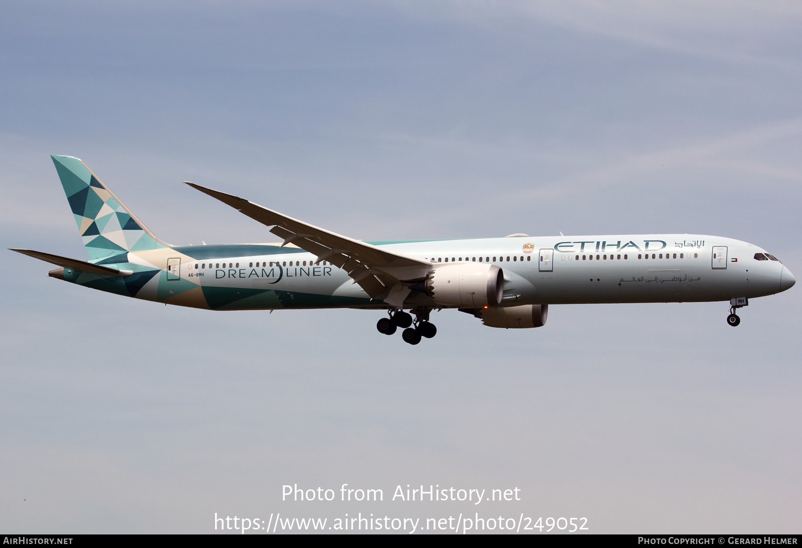 Aircraft Photo of A6-BMH | Boeing 787-10 Dreamliner | Etihad Airways | AirHistory.net #249052