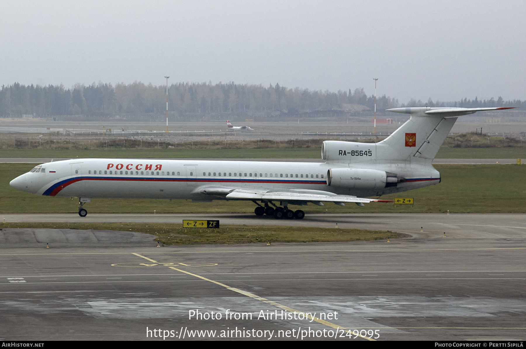 Aircraft Photo of RA-85645 | Tupolev Tu-154M | Rossiya - Special Flight Detachment | AirHistory.net #249095