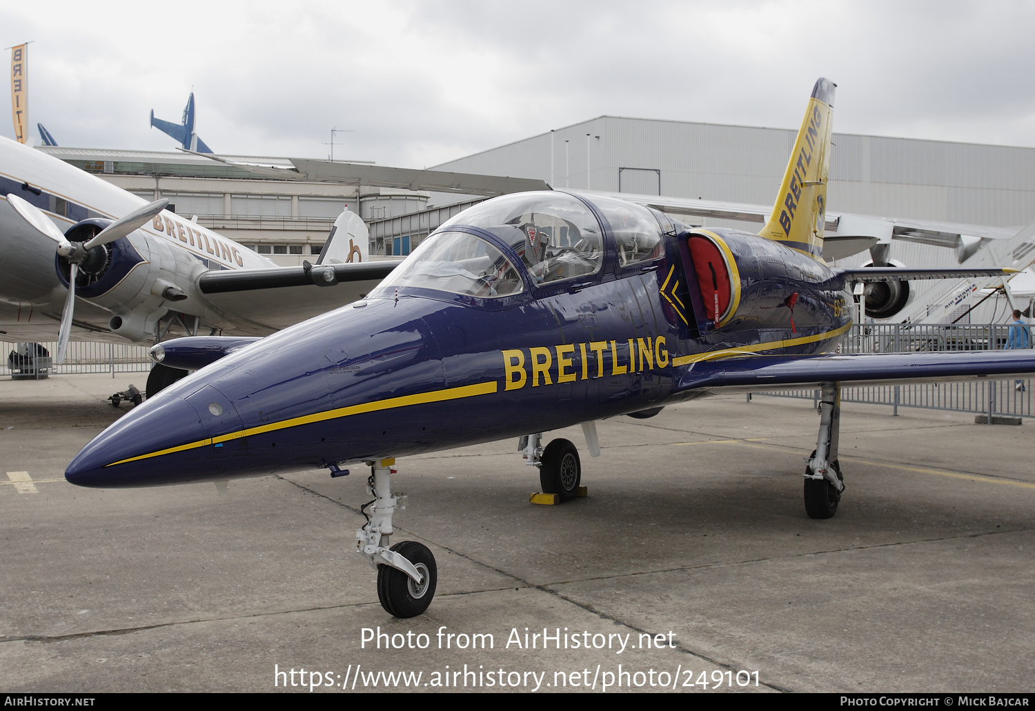 Aircraft Photo of ES-TLG | Aero L-39C Albatros | Breitling | AirHistory.net #249101