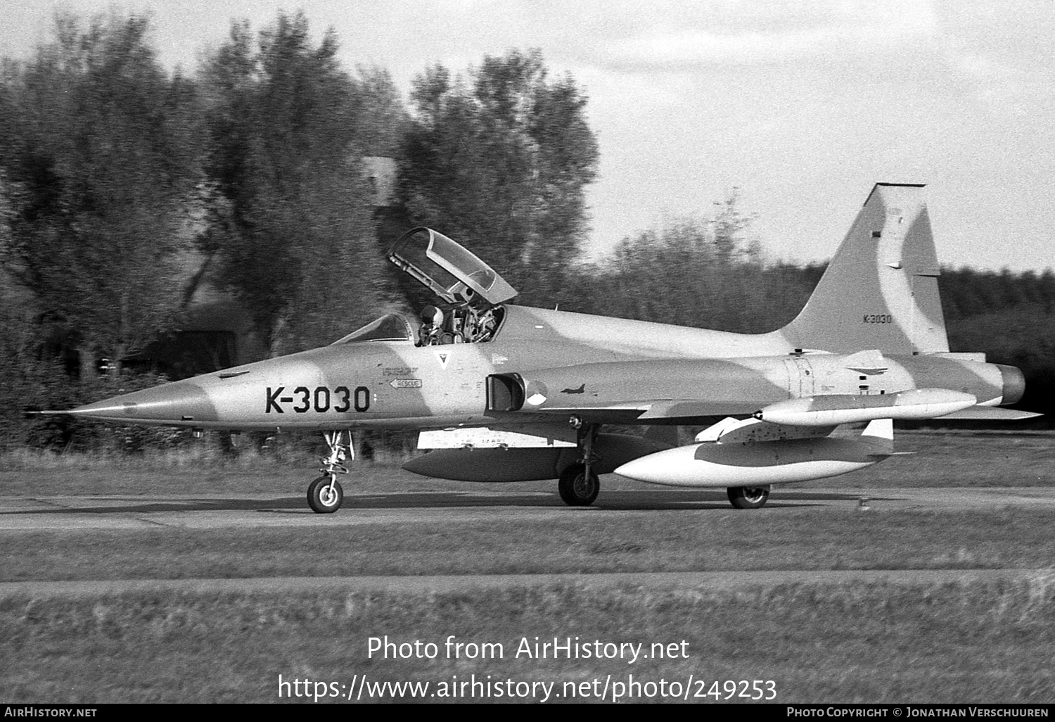 Aircraft Photo of K-3030 | Canadair NF-5A | Netherlands - Air Force | AirHistory.net #249253