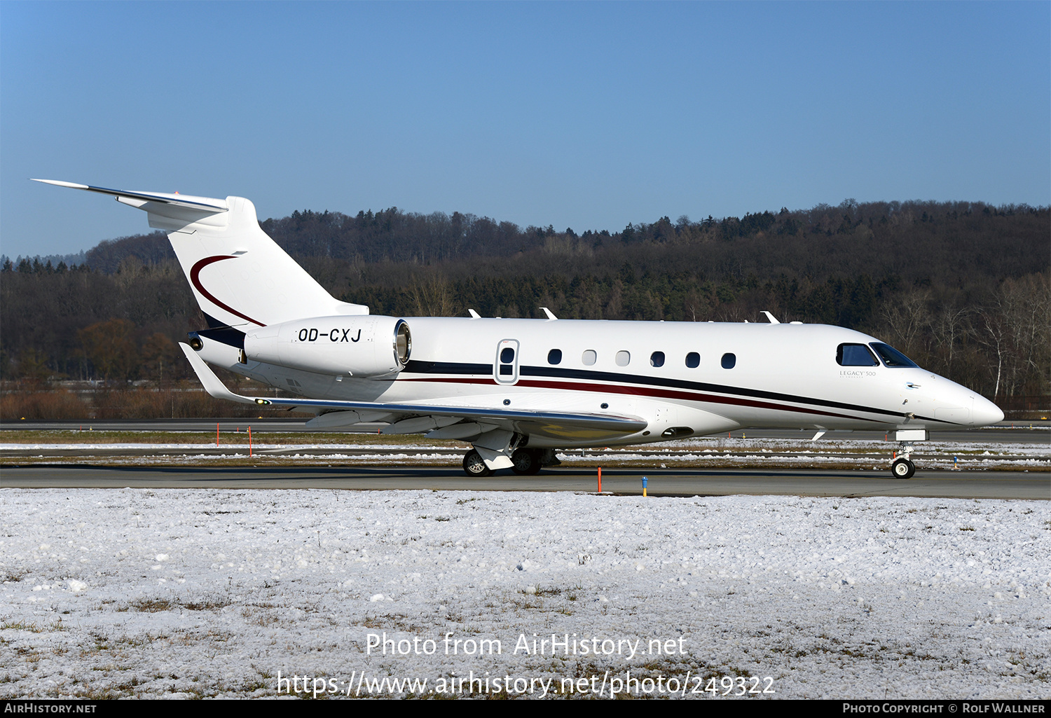 Aircraft Photo of OD-CXJ | Embraer EMB-550 Legacy 500 | AirHistory.net #249322