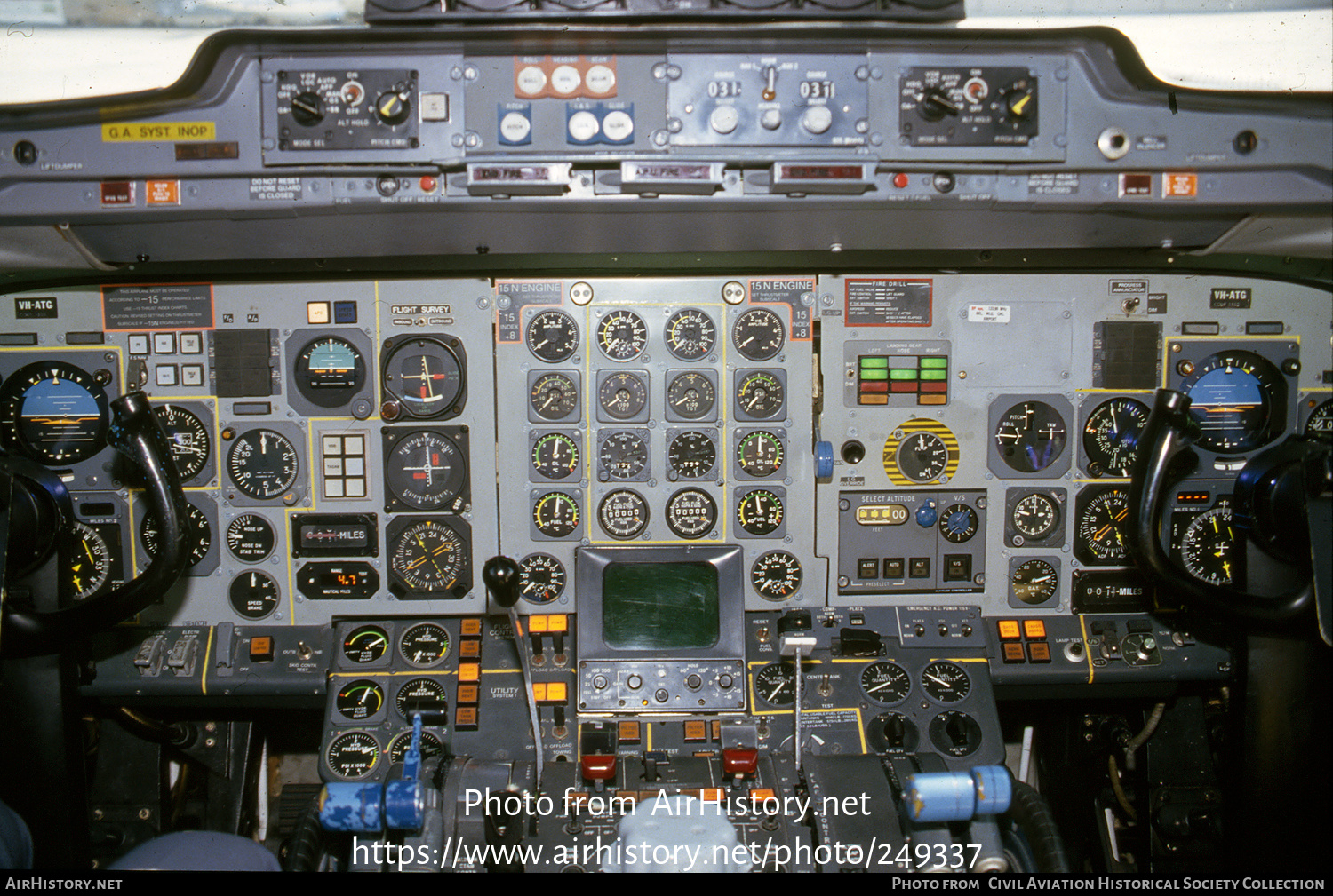 Aircraft Photo of VH-ATG | Fokker F28-1000 Fellowship | Airservices Australia | AirHistory.net #249337