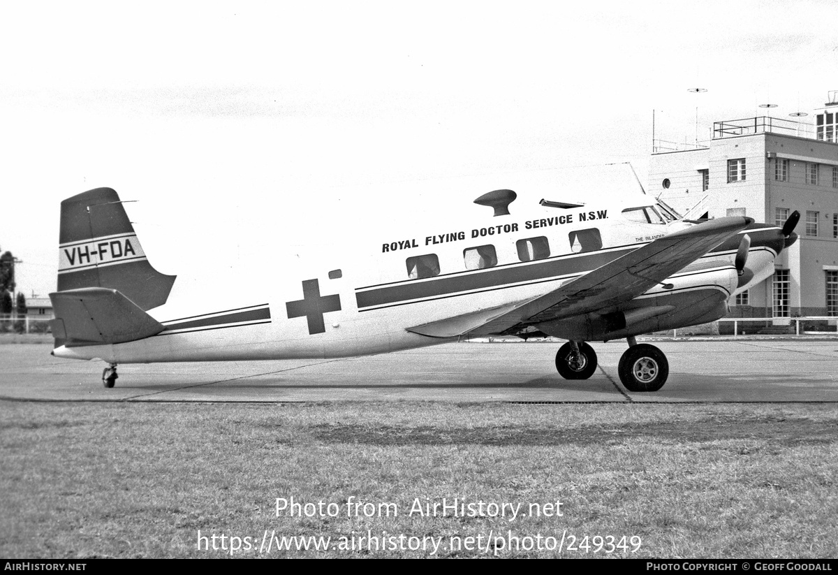 Aircraft Photo of VH-FDA | De Havilland Australia DHA-3 Drover Mk3A | Royal Flying Doctor Service - RFDS | AirHistory.net #249349