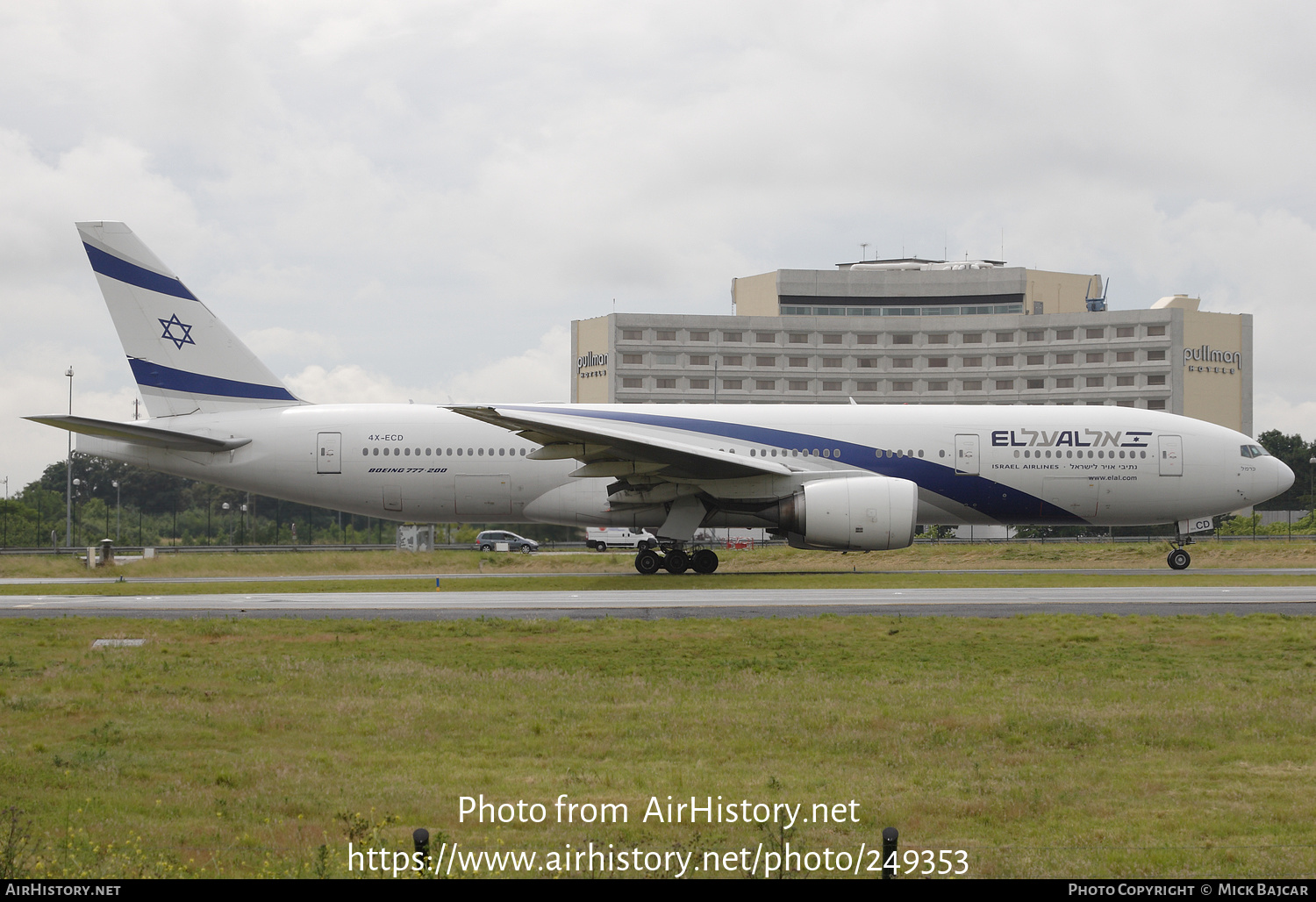 Aircraft Photo of 4X-ECD | Boeing 777-258/ER | El Al Israel Airlines | AirHistory.net #249353