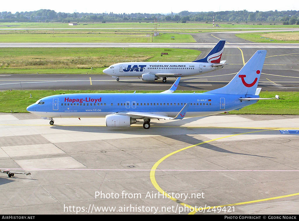 Aircraft Photo of D-AHLP | Boeing 737-8K5 | Hapag-Lloyd | AirHistory.net #249421