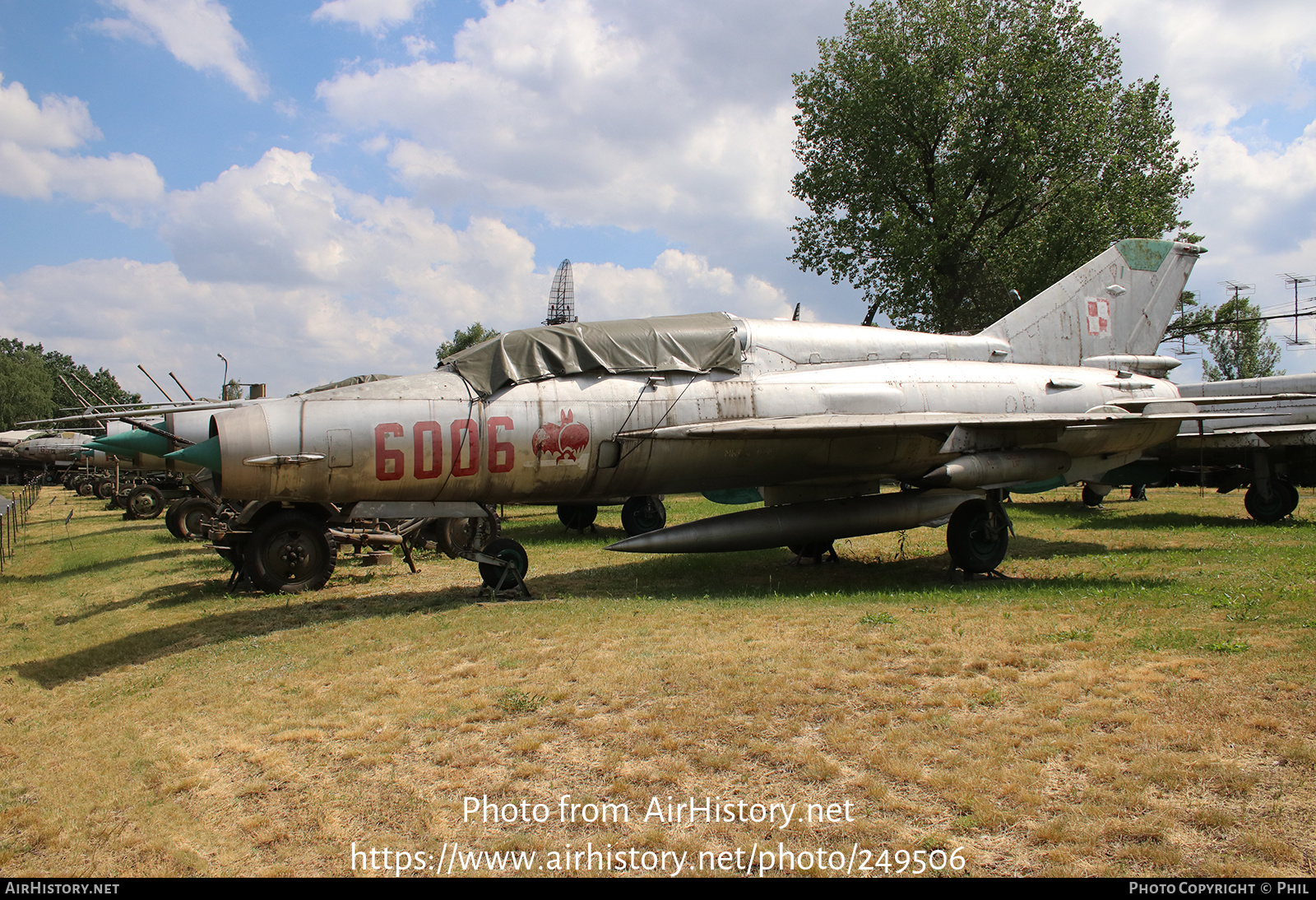 Aircraft Photo of 6006 | Mikoyan-Gurevich MiG-21UM | Poland - Air Force | AirHistory.net #249506