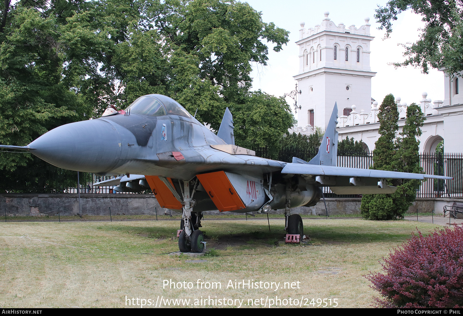 Aircraft Photo of 4111 | Mikoyan-Gurevich MiG-29G (9-12A) | Poland - Air Force | AirHistory.net #249515