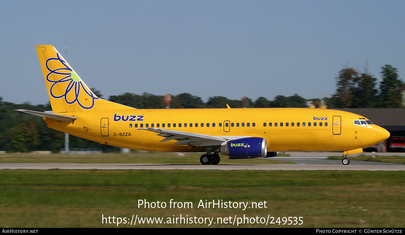 Aircraft Photo of G-BZZA | Boeing 737-3L9 | Buzz | AirHistory.net #249535