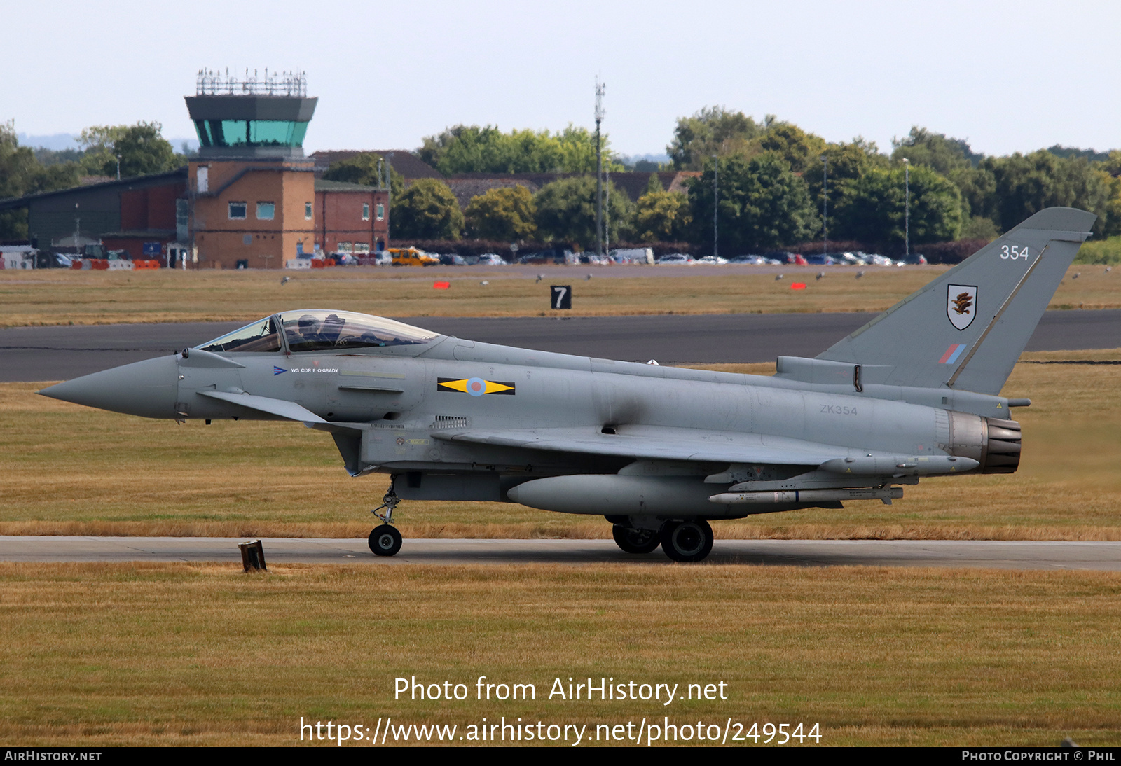 Aircraft Photo of ZK354 | Eurofighter EF-2000 Typhoon FGR4 | UK - Air Force | AirHistory.net #249544