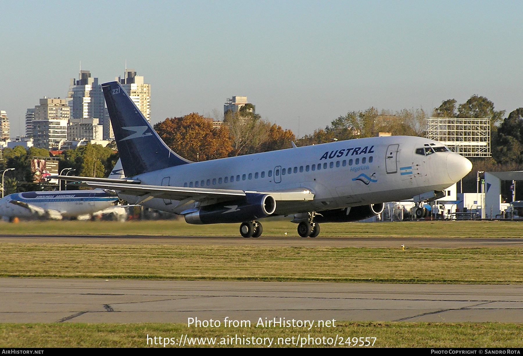 Aircraft Photo of LV-ZZI | Boeing 737-236/Adv | Aerolíneas Argentinas | AirHistory.net #249557