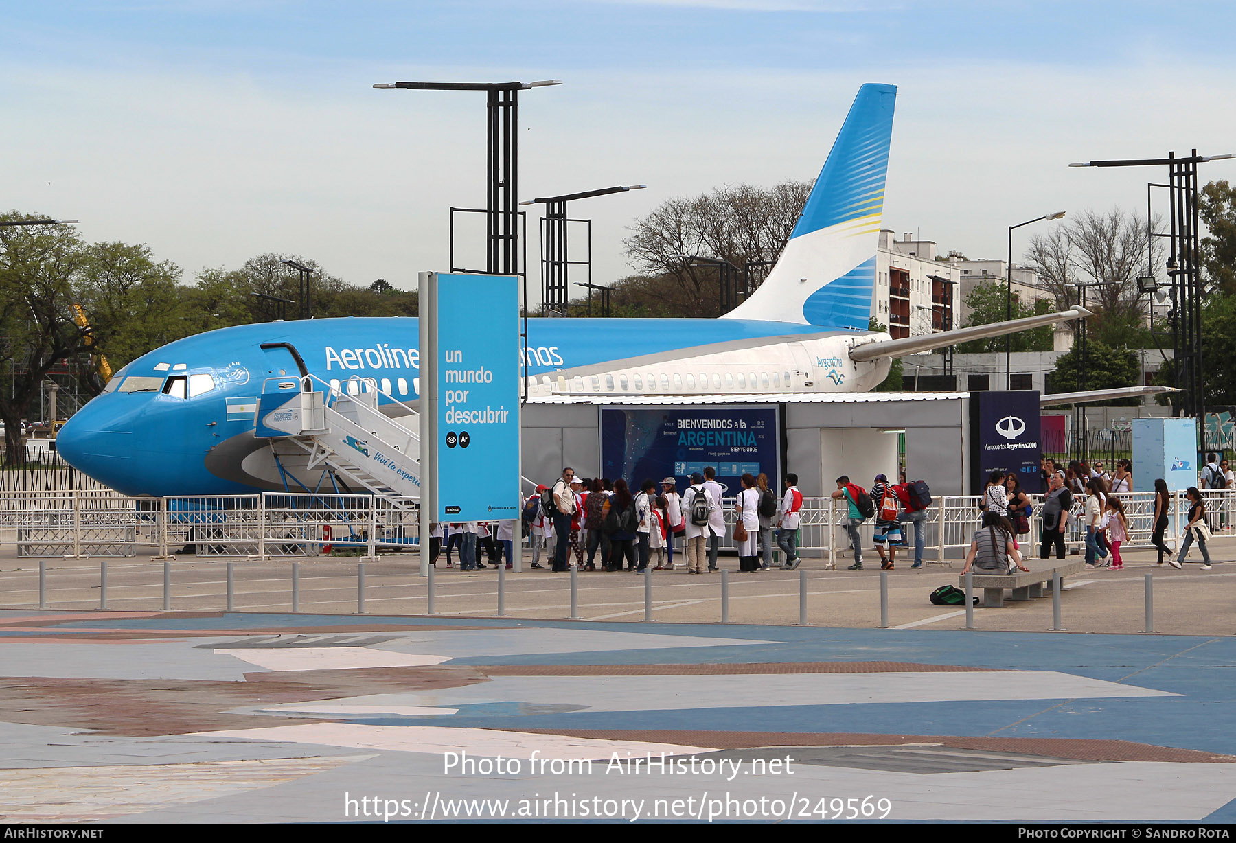 Aircraft Photo of LV-ZYG | Boeing 737-236/Adv | Aerolíneas Argentinas | AirHistory.net #249569