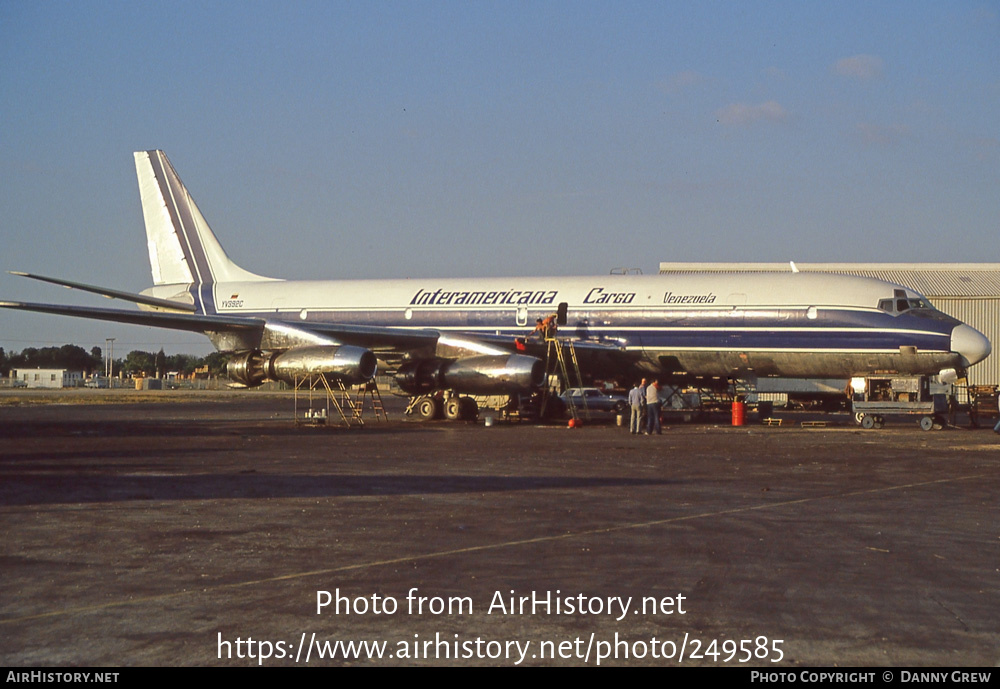 Aircraft Photo of YV-392C | Douglas DC-8-32(F) | Interamericana Cargo | AirHistory.net #249585