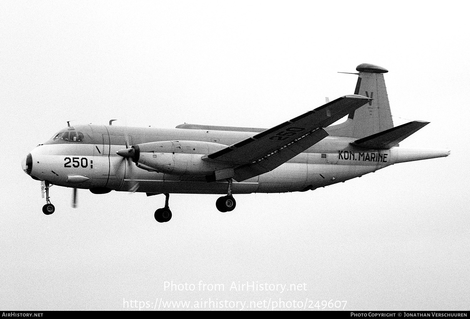 Aircraft Photo of 250 | Bréguet SP-13A Atlantic | Netherlands - Navy | AirHistory.net #249607