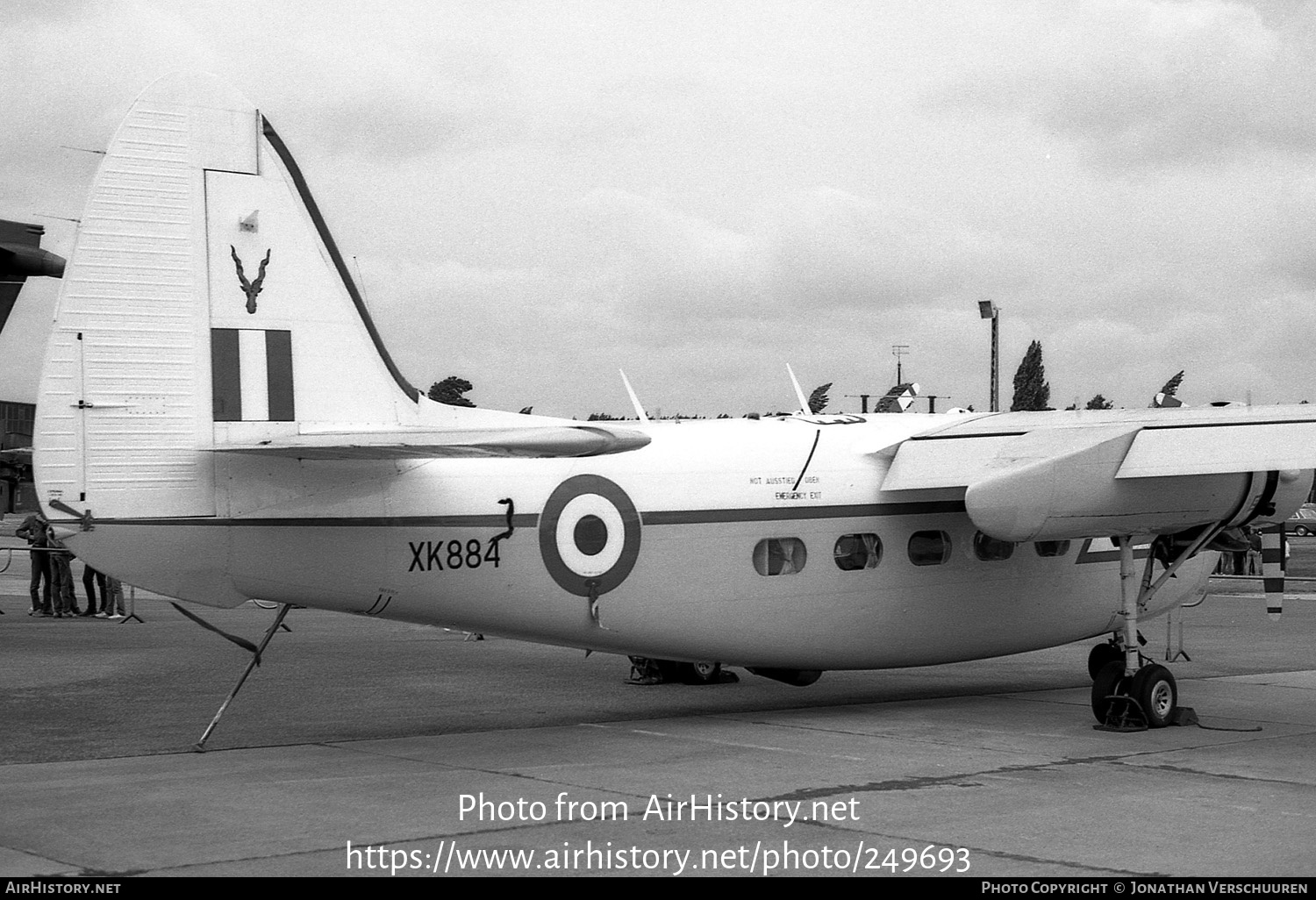 Aircraft Photo of XK884 | Hunting P.66 Pembroke C.1 | UK - Air Force | AirHistory.net #249693