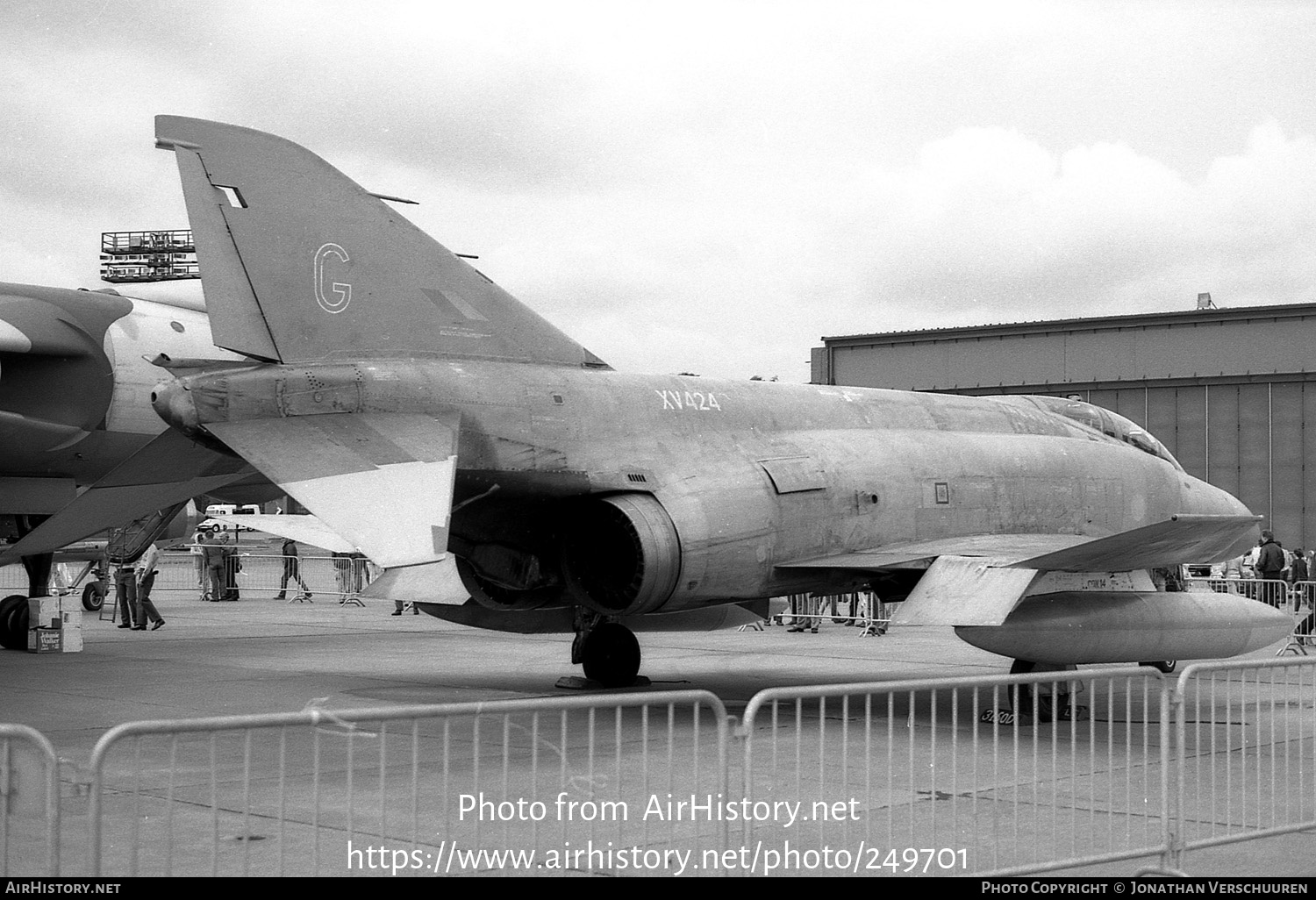 Aircraft Photo of XV424 | McDonnell Douglas F-4M Phantom FGR2 | UK - Air Force | AirHistory.net #249701