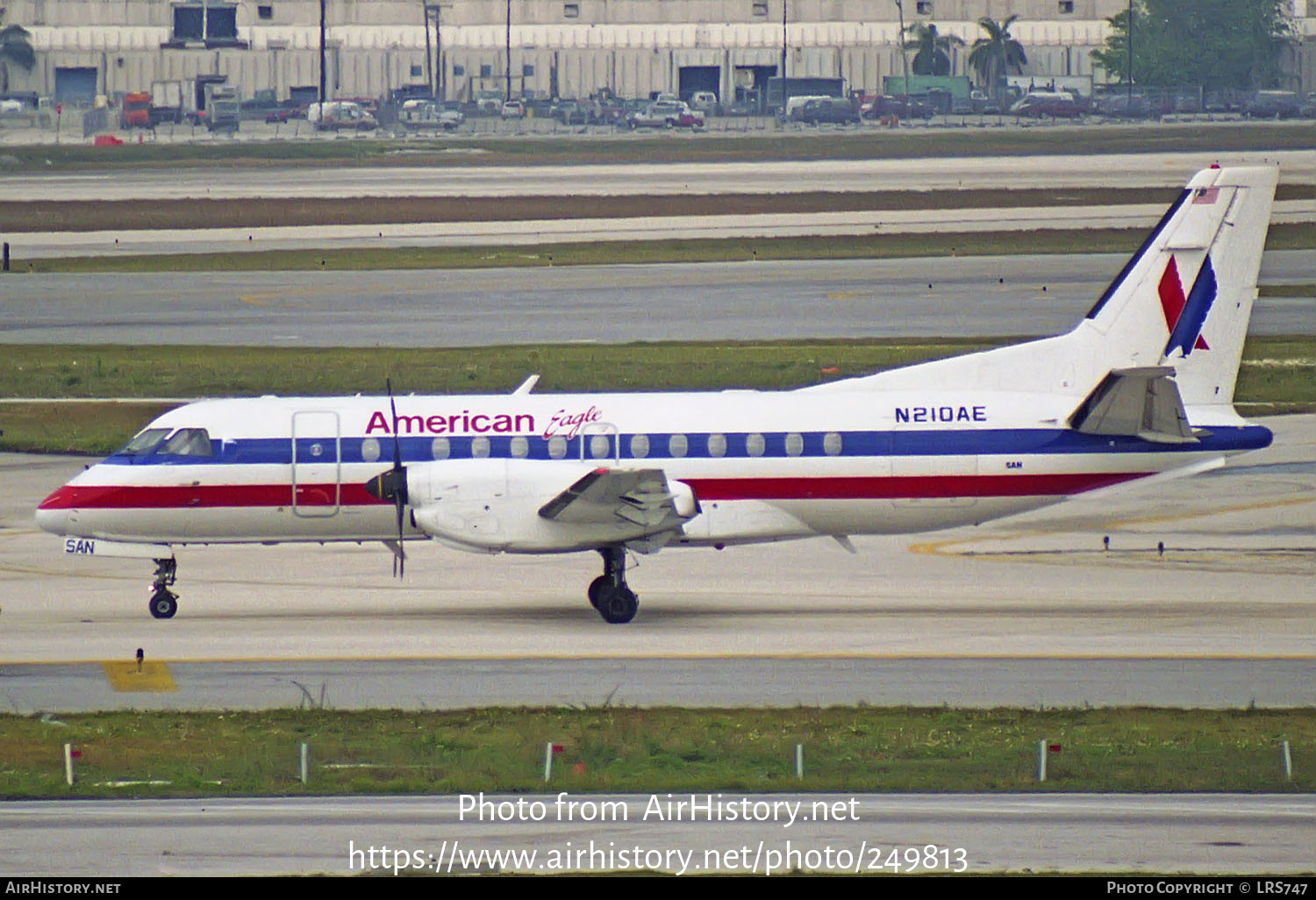 Aircraft Photo of N210AE | Saab 340B | American Eagle | AirHistory.net #249813