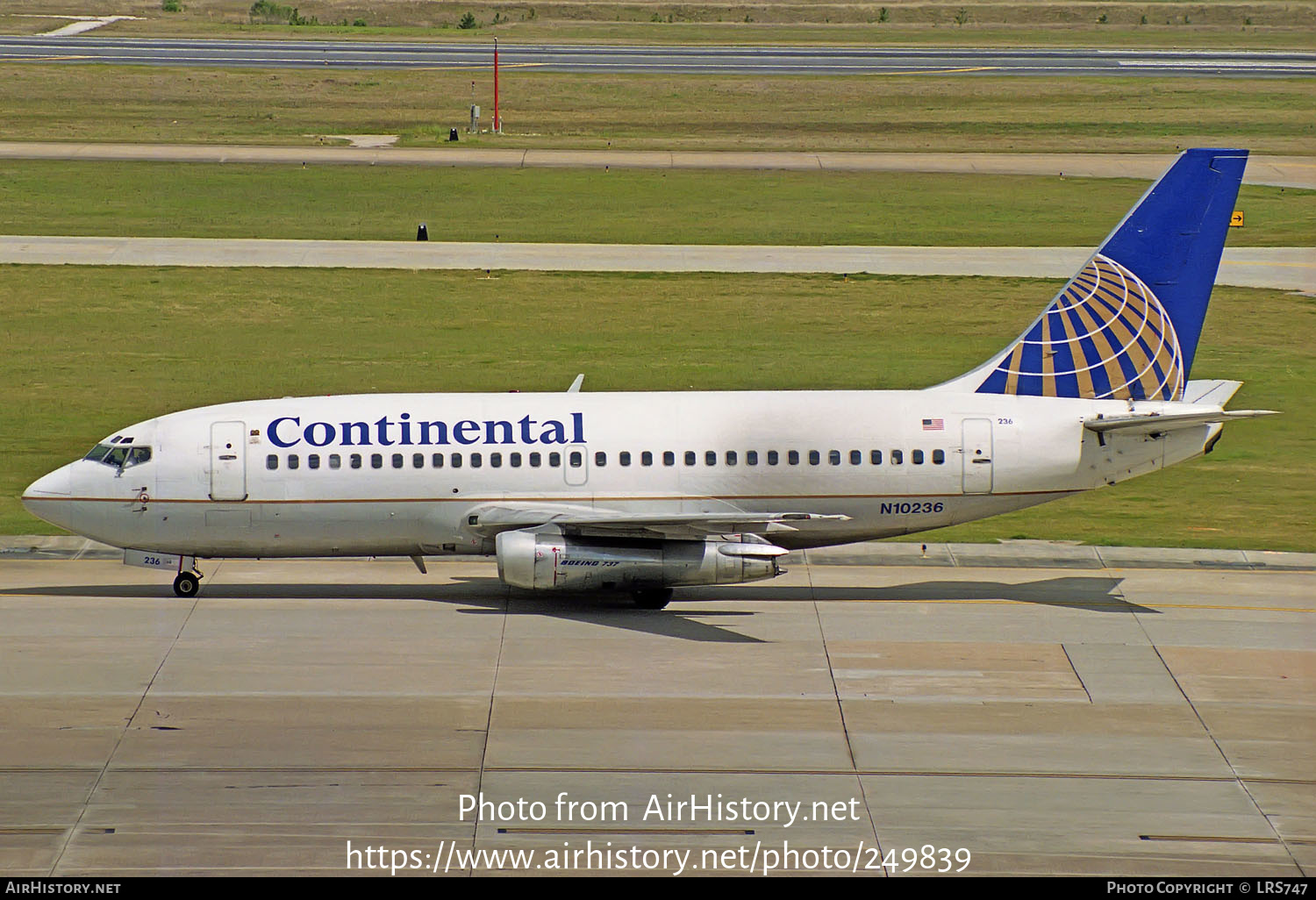 Aircraft Photo of N10236 | Boeing 737-222 | Continental Airlines | AirHistory.net #249839