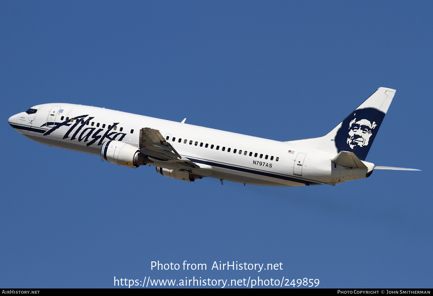 Aircraft Photo of N797AS | Boeing 737-490 | Alaska Airlines | AirHistory.net #249859