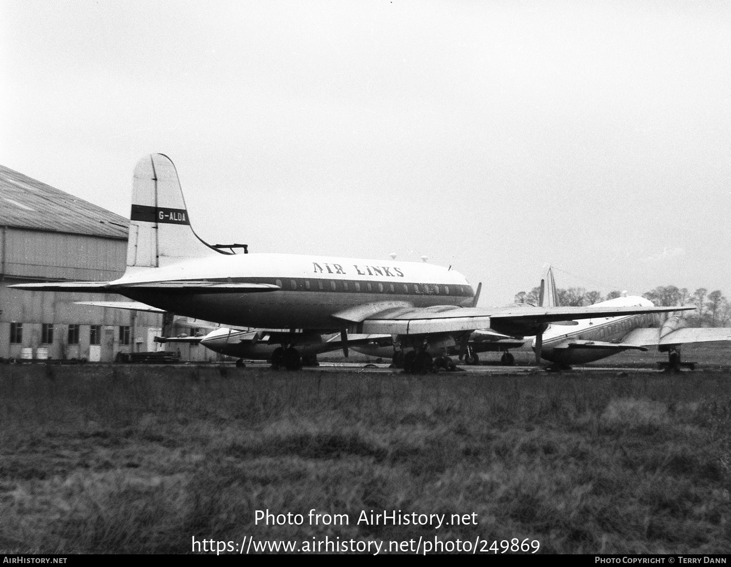 Aircraft Photo of G-ALDA | Handley Page HP-81 Hermes 4 | Air Links | AirHistory.net #249869