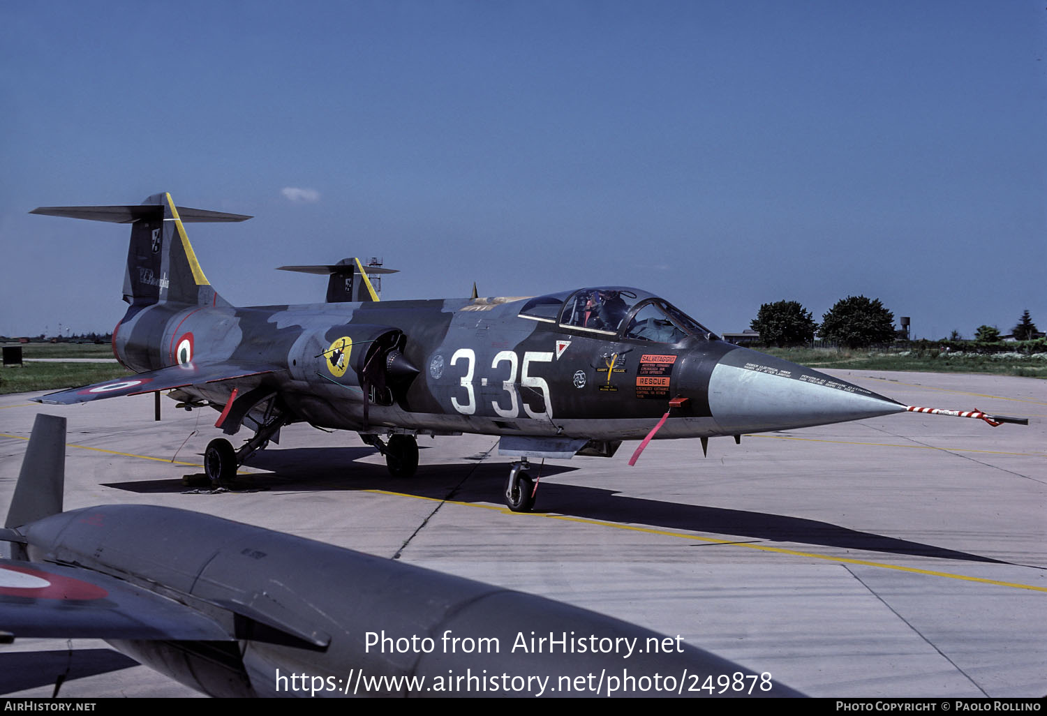 Aircraft Photo of MM6561 | Lockheed F-104G Starfighter | Italy - Air Force | AirHistory.net #249878