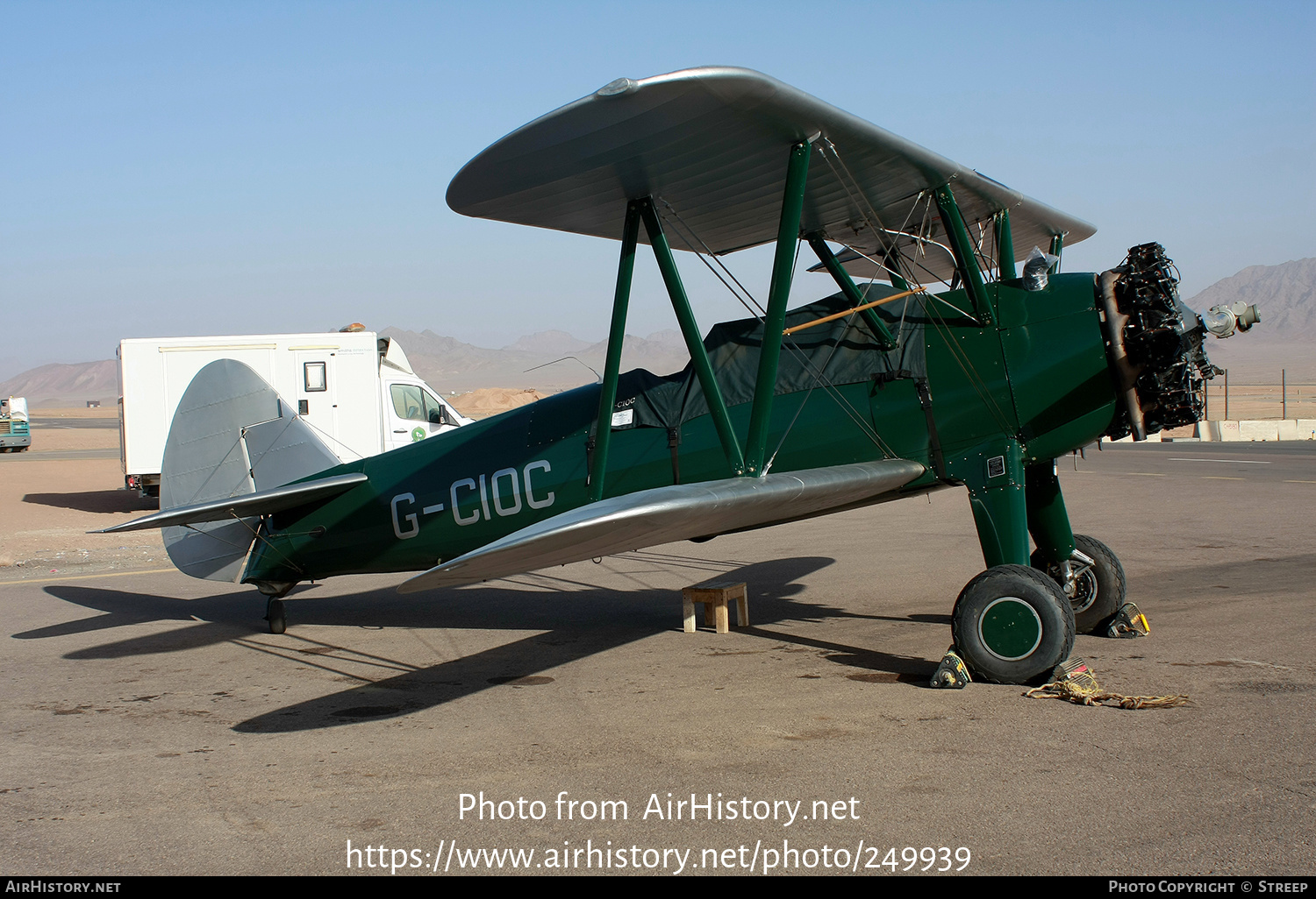 Aircraft Photo of G-CIOC | Boeing A75N1 Kaydet | AirHistory.net #249939