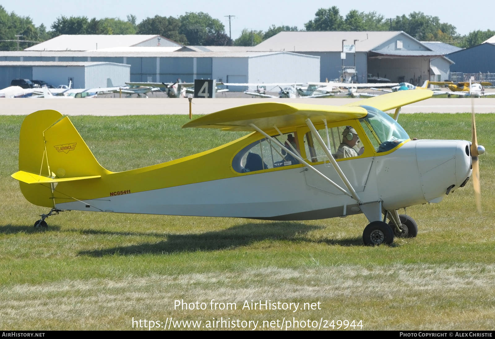 Aircraft Photo of N85411 / NC85411 | Aeronca 7AC Champion | AirHistory.net #249944