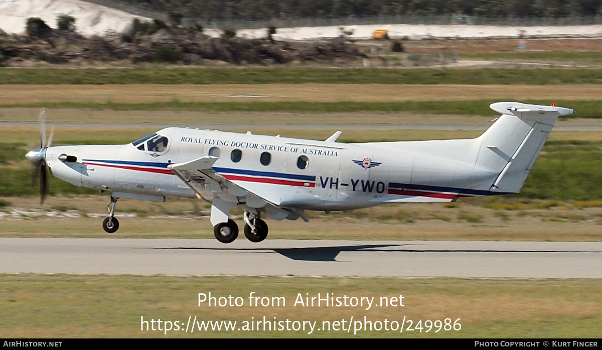 Aircraft Photo of VH-YWO | Pilatus PC-12/47 | Royal Flying Doctor Service - RFDS | AirHistory.net #249986