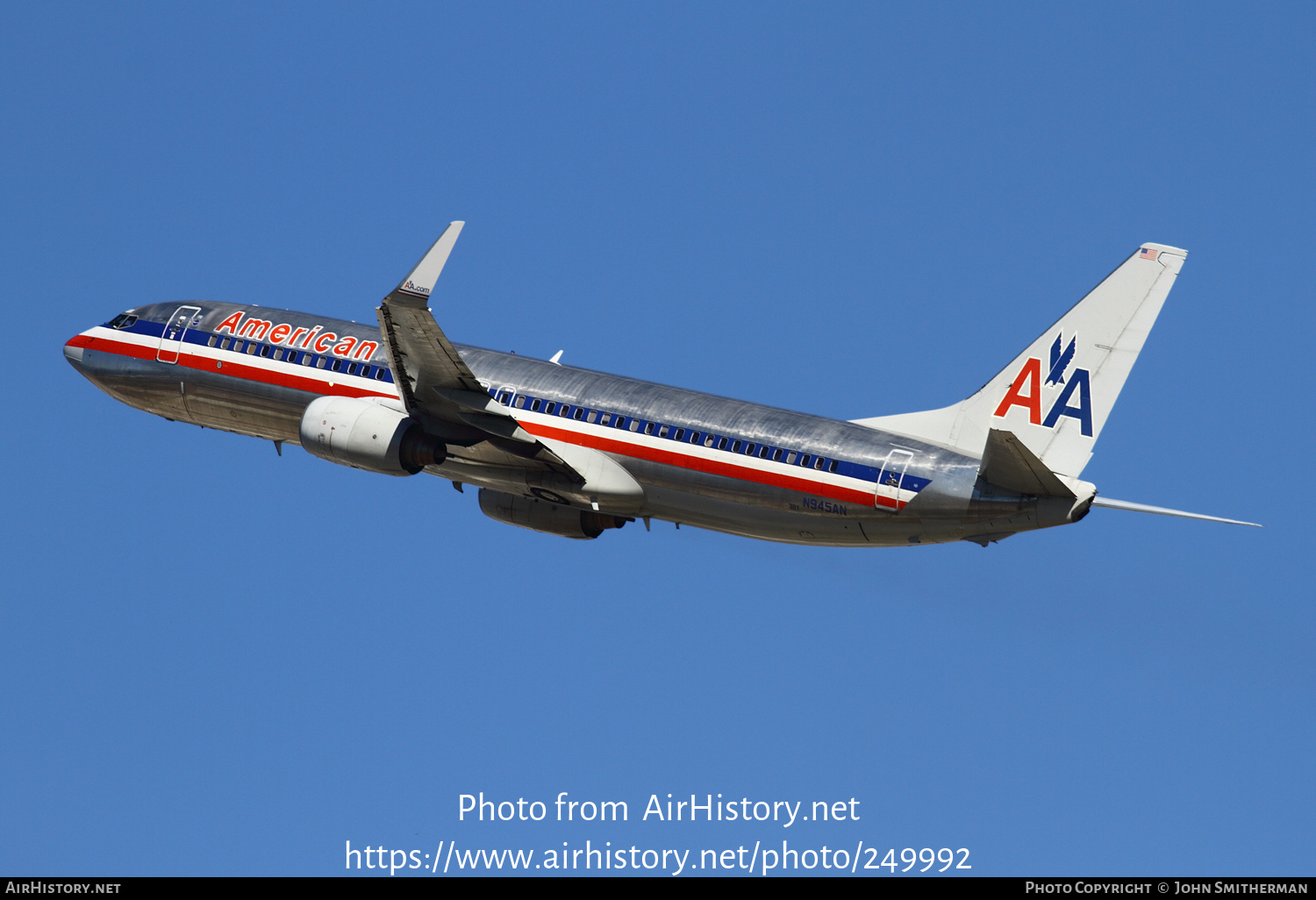 Aircraft Photo of N945AN | Boeing 737-823 | American Airlines | AirHistory.net #249992