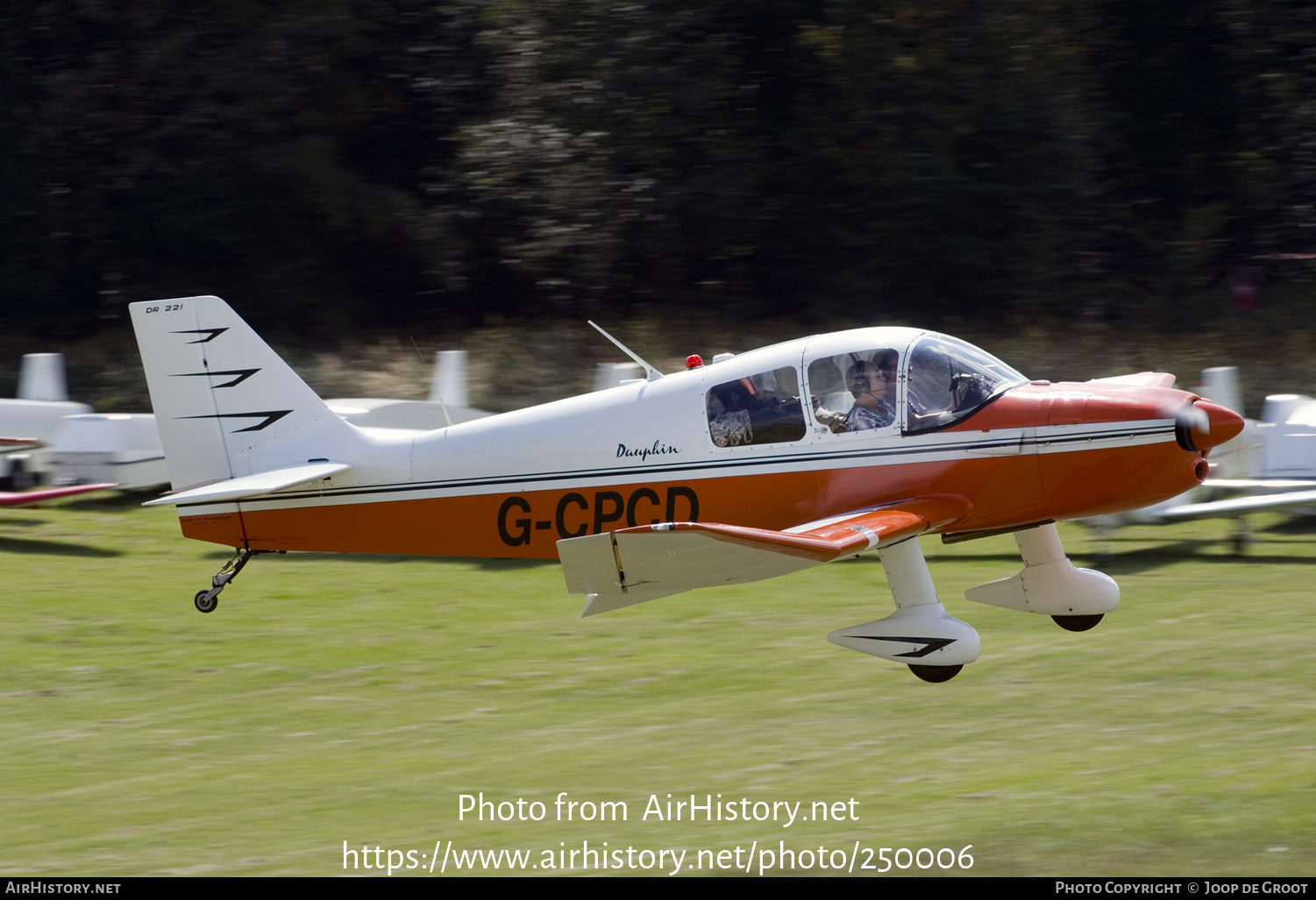 Aircraft Photo of G-CPCD | CEA Jodel DR221 Dauphin | AirHistory.net #250006