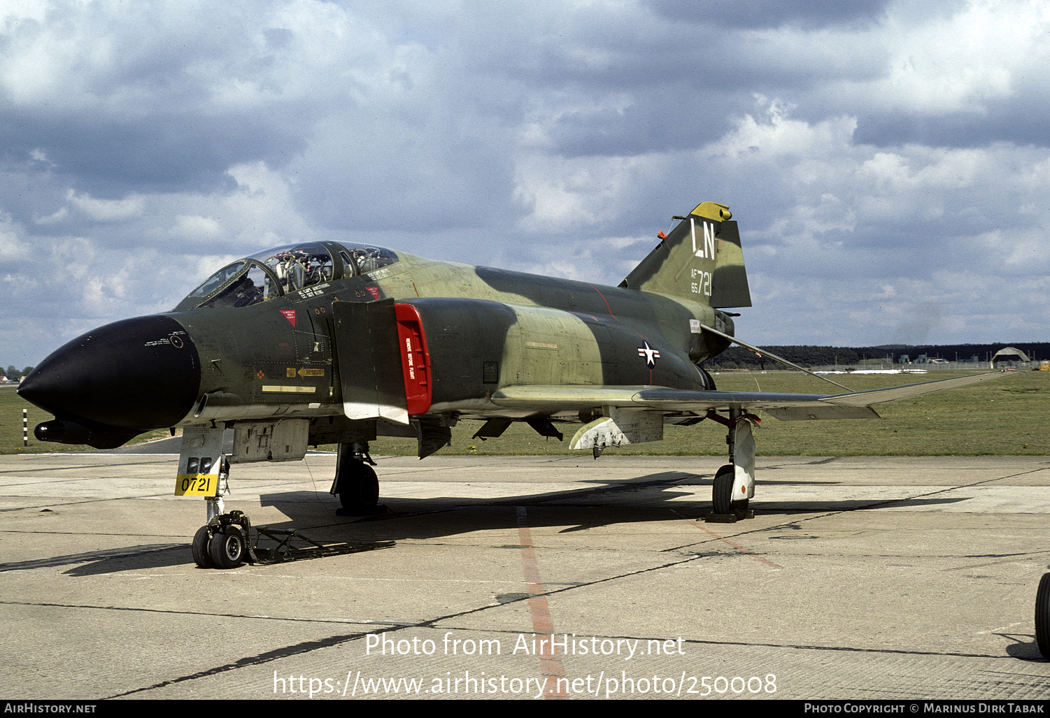 Aircraft Photo of 65-0721 / AF65-721 | McDonnell F-4D Phantom II | USA - Air Force | AirHistory.net #250008