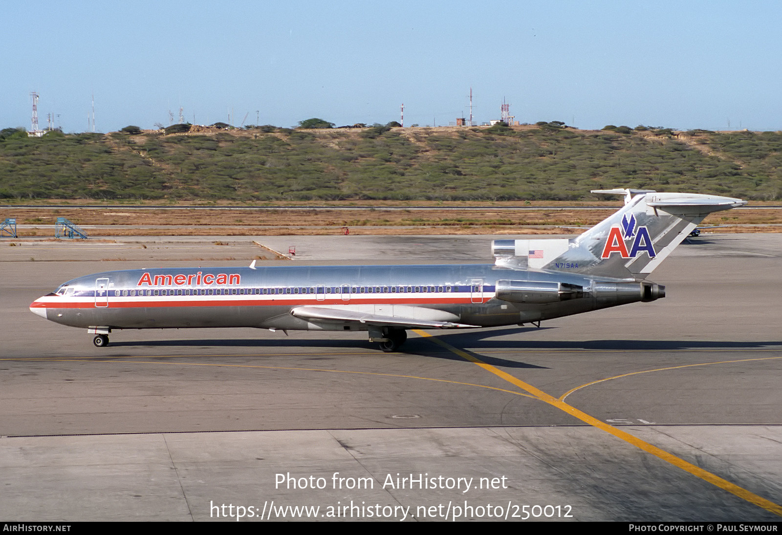 Aircraft Photo of N715AA | Boeing 727-223/Adv | American Airlines | AirHistory.net #250012