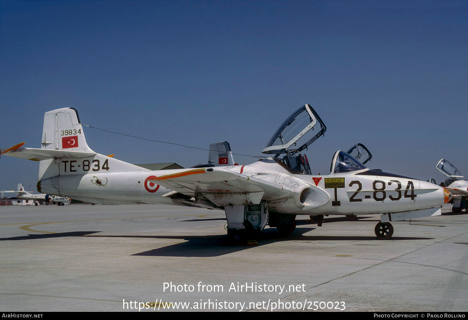 Aircraft Photo of 63-9834 / TE-834 | Cessna T-37C Tweety Bird | Turkey - Air Force | AirHistory.net #250023