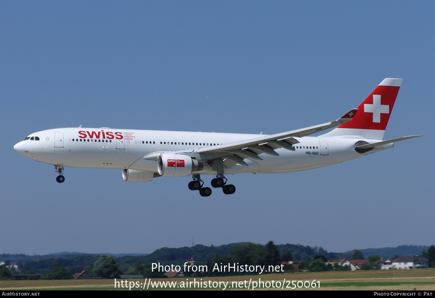 Aircraft Photo of HB-IQO | Airbus A330-223 | Swiss International Air Lines | AirHistory.net #250061