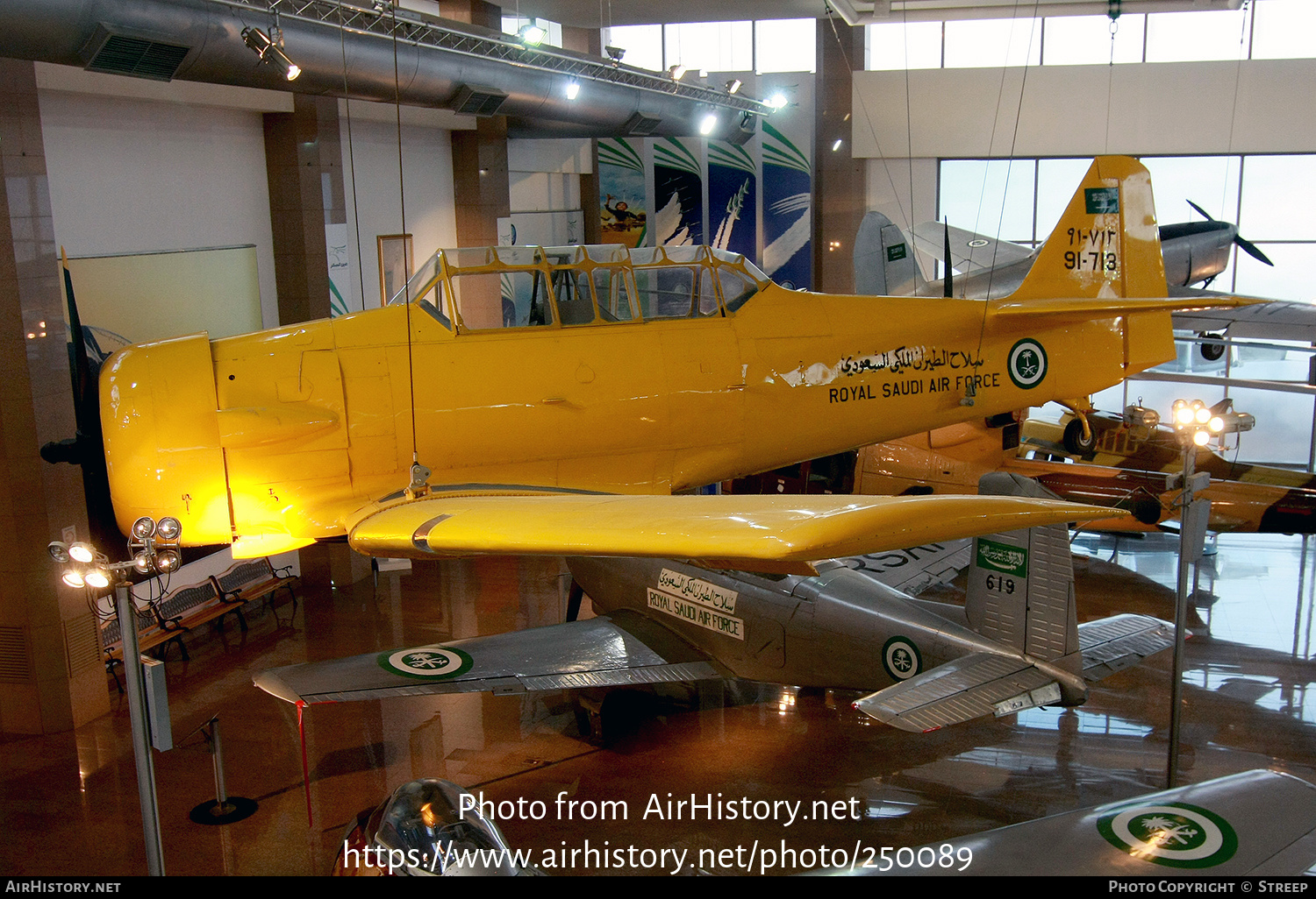 Aircraft Photo of 91-713 | North American AT-6B Texan | Saudi Arabia - Air Force | AirHistory.net #250089