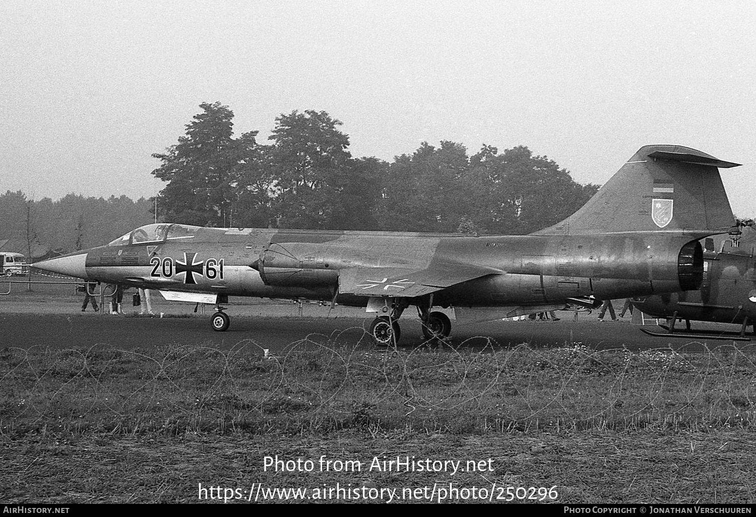 Aircraft Photo of 2061 | Lockheed F-104G Starfighter | Germany - Air Force | AirHistory.net #250296