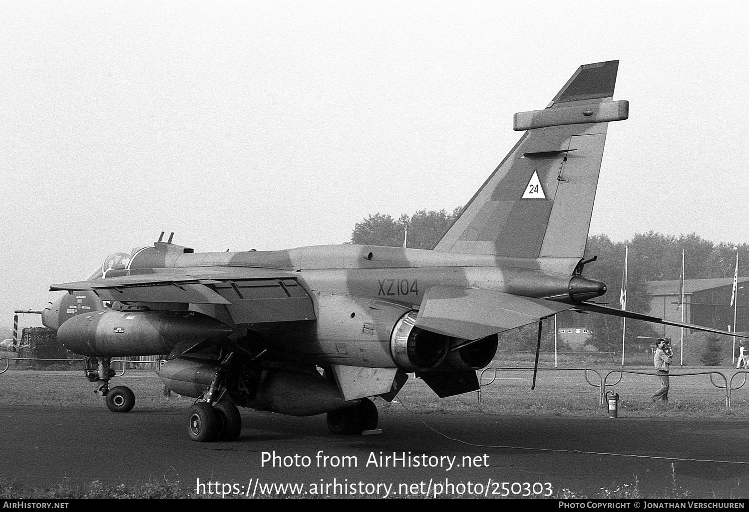 Aircraft Photo of XZ104 | Sepecat Jaguar GR1 | UK - Air Force | AirHistory.net #250303