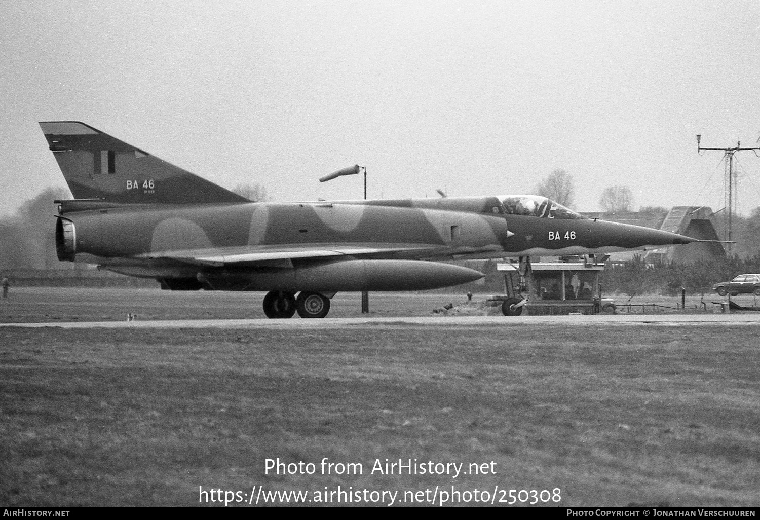 Aircraft Photo of BA46 | Dassault Mirage 5BA | Belgium - Air Force | AirHistory.net #250308