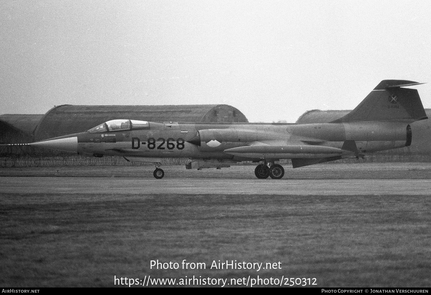 Aircraft Photo of D-8268 | Lockheed F-104G Starfighter | Netherlands - Air Force | AirHistory.net #250312