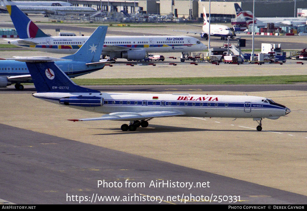 Aircraft Photo of EW-65772 | Tupolev Tu-134A | Belavia | AirHistory.net #250331