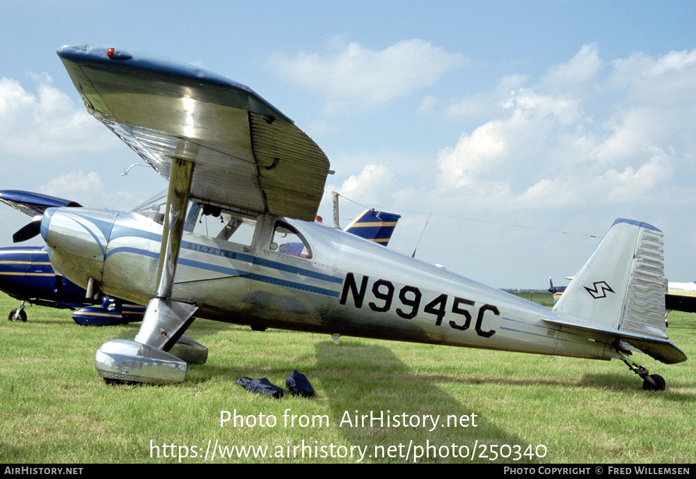 Aircraft Photo of N9945C | Luscombe 8F Silvaire | AirHistory.net #250340