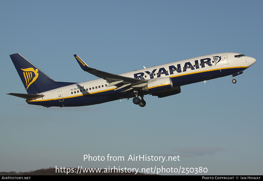 Aircraft Photo of EI-DLD | Boeing 737-8AS | Ryanair | AirHistory.net #250380