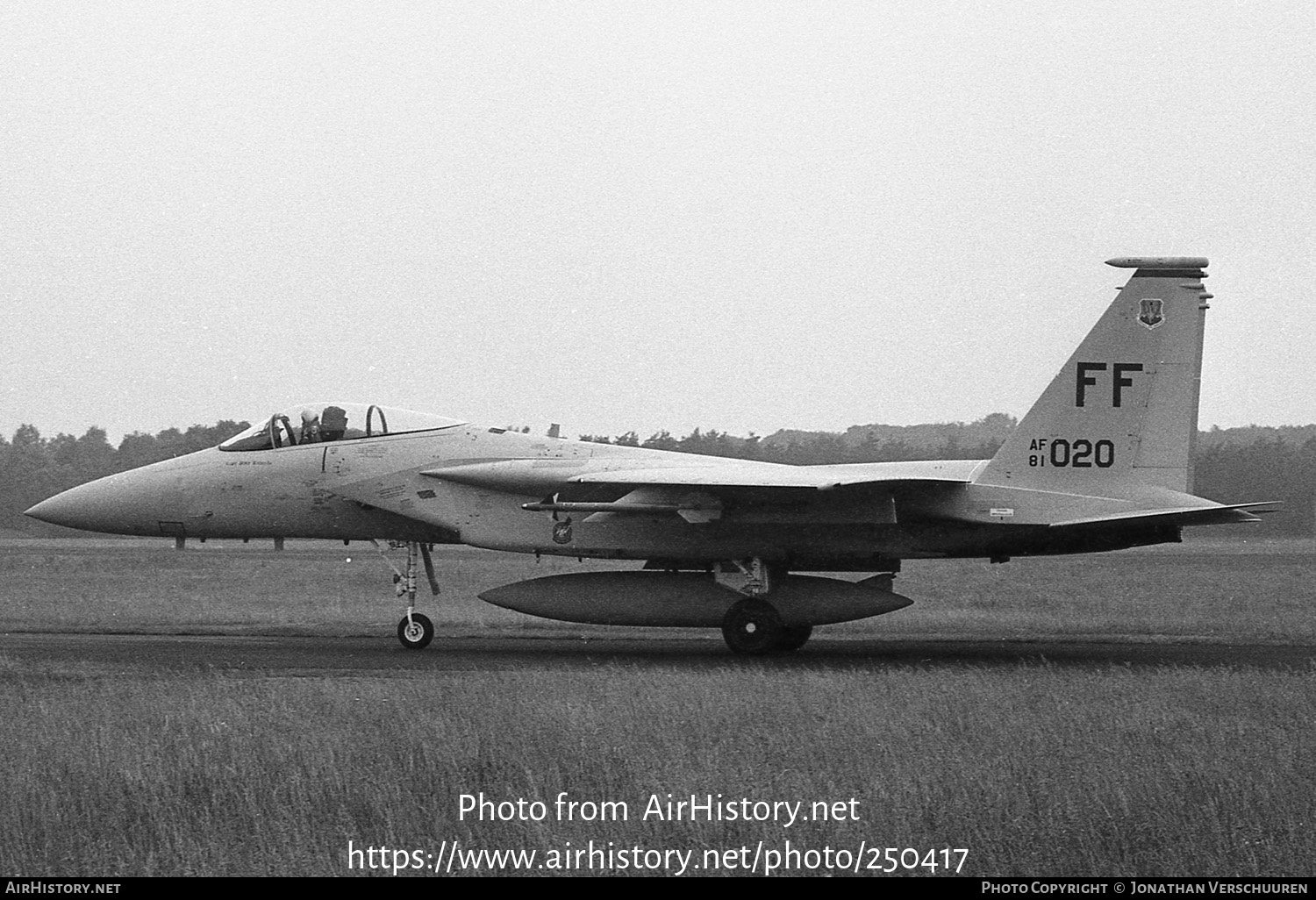 Aircraft Photo of 81-0020 / AF81-020 | McDonnell Douglas F-15C Eagle | USA - Air Force | AirHistory.net #250417