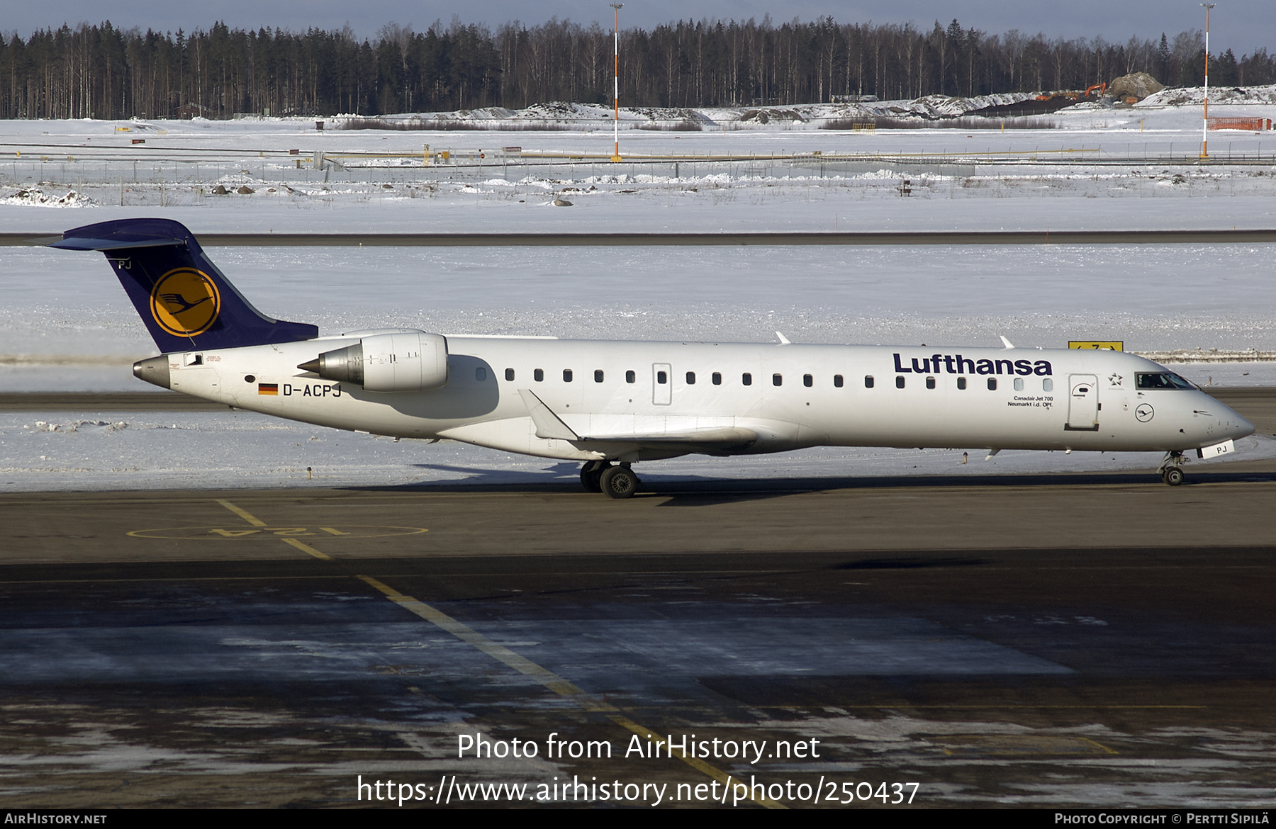 Aircraft Photo of D-ACPJ | Bombardier CRJ-701ER (CL-600-2C10) | Lufthansa Regional | AirHistory.net #250437