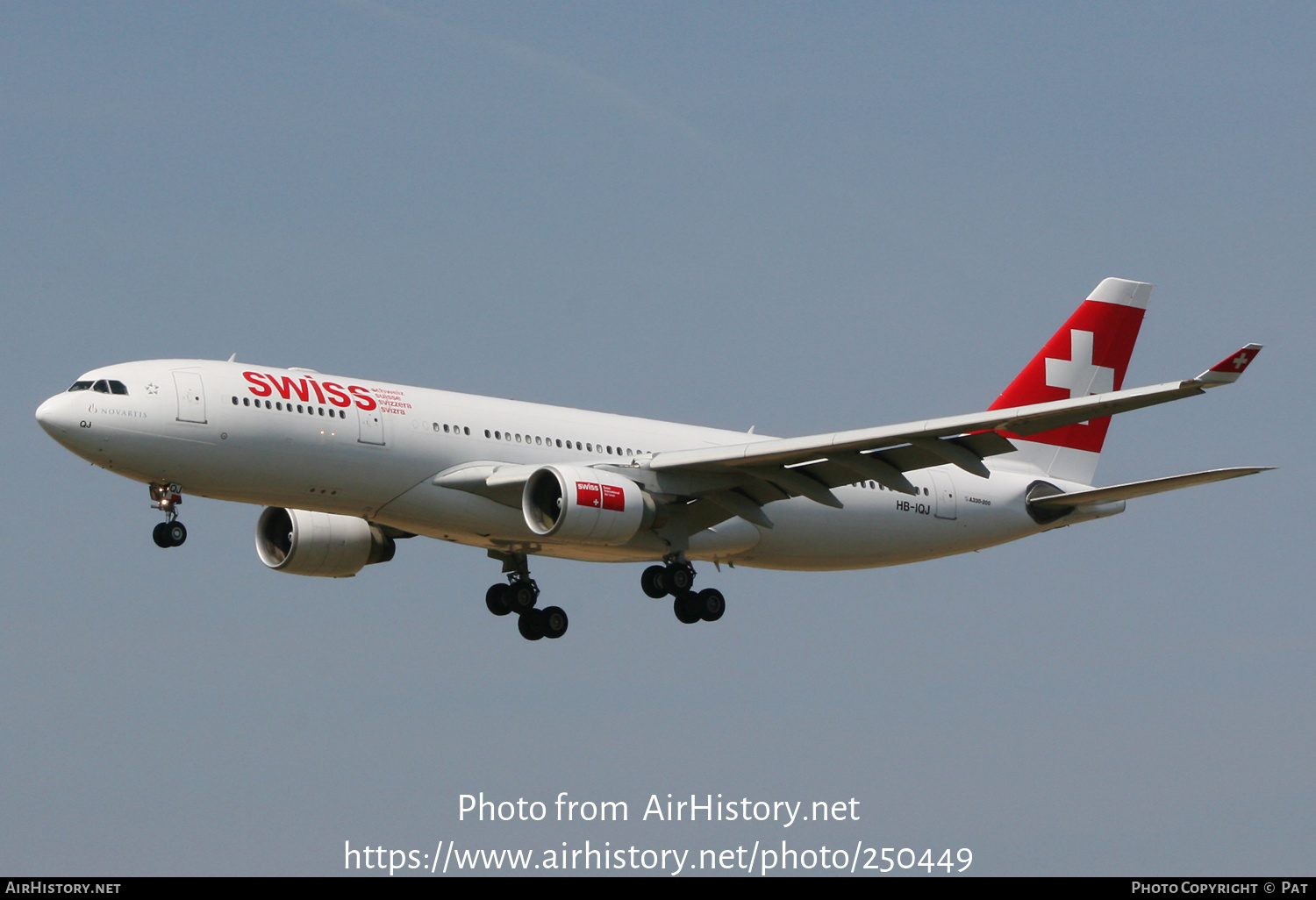 Aircraft Photo of HB-IQJ | Airbus A330-223 | Swiss International Air Lines | AirHistory.net #250449