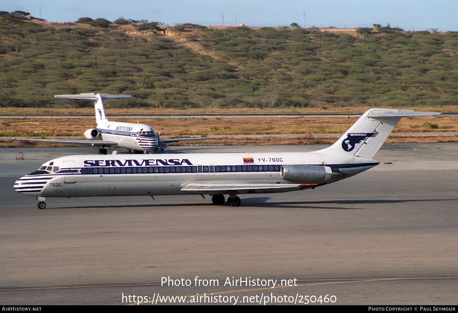 Aircraft Photo of YV-760C | McDonnell Douglas DC-9-31 | Servivensa | AirHistory.net #250460