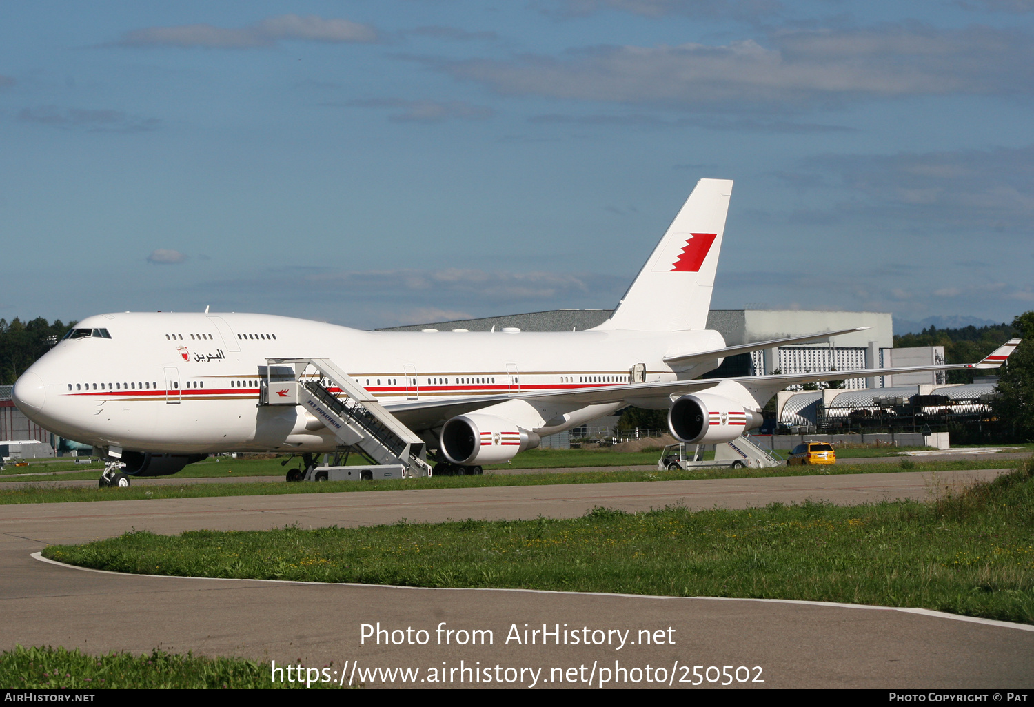 Aircraft Photo of A9C-HMK | Boeing 747-4P8 | Bahrain Royal Flight | AirHistory.net #250502