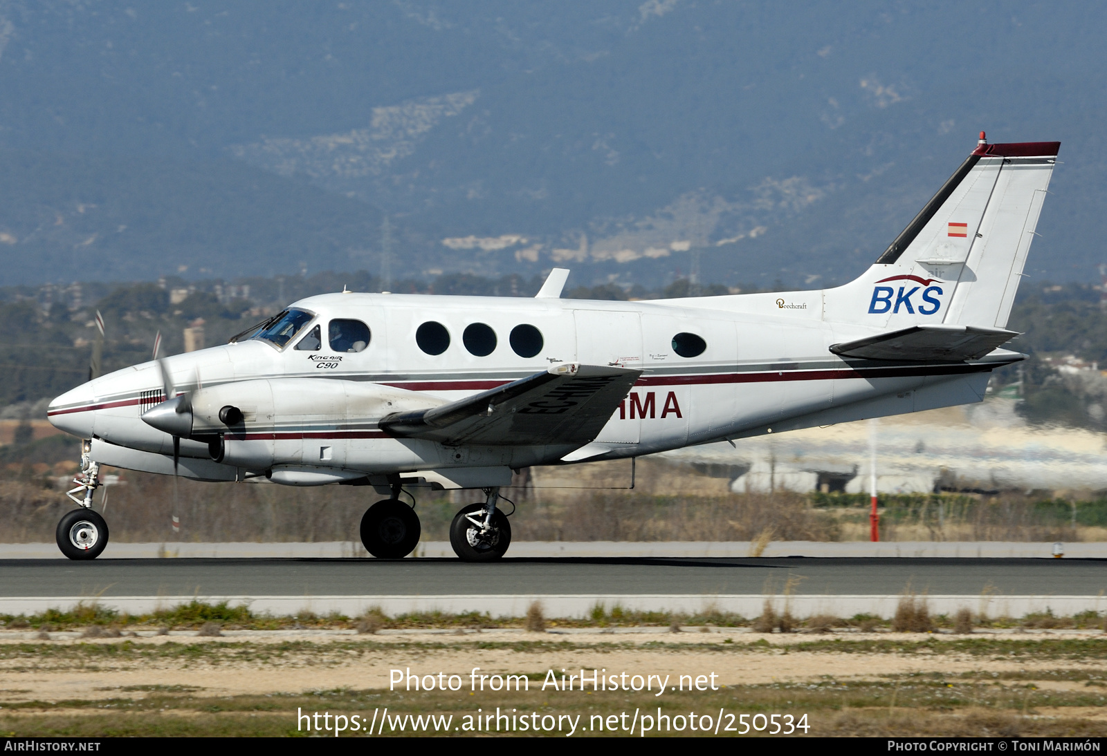 Aircraft Photo of EC-HMA | Beech C90 King Air | BKS Air | AirHistory.net #250534