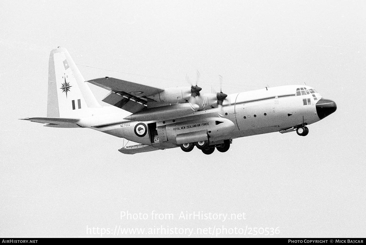 Aircraft Photo of NZ7002 | Lockheed C-130H Hercules | New Zealand - Air Force | AirHistory.net #250536