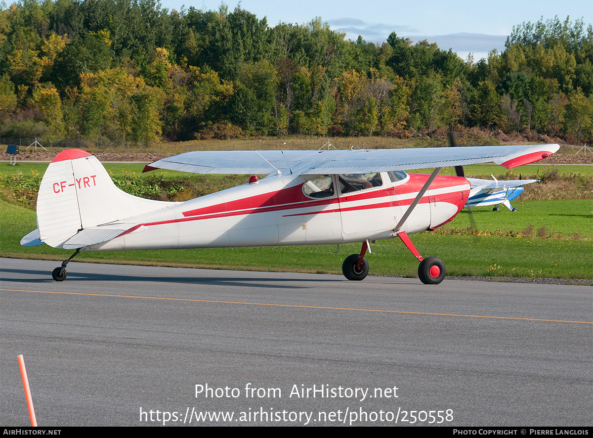 Aircraft Photo of CF-YRT | Cessna 170B | AirHistory.net #250558